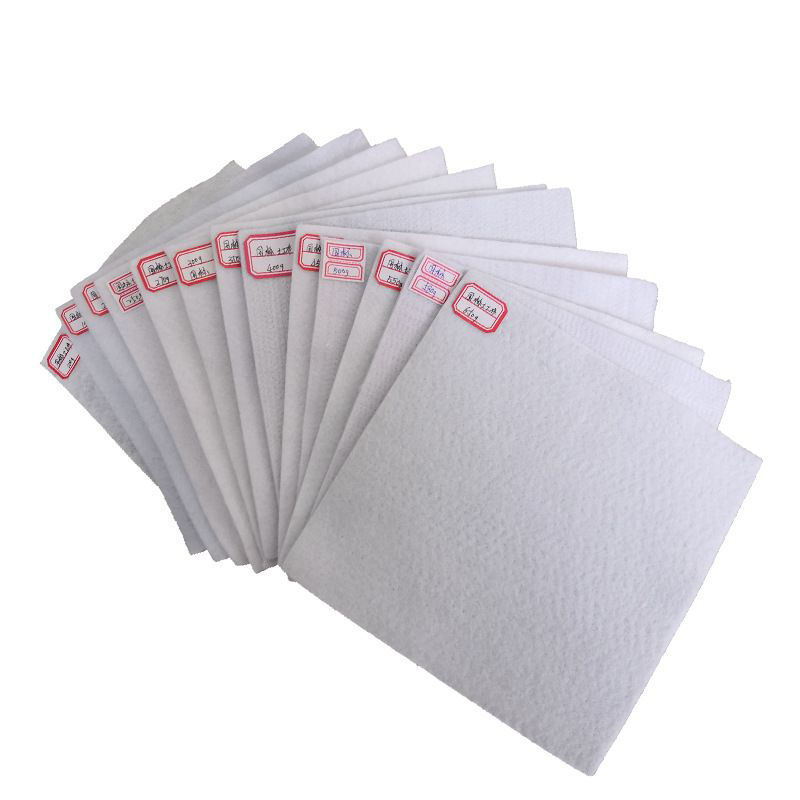 Manufacturer short fiber pp pet non woven geotextile 100g-1000g m2