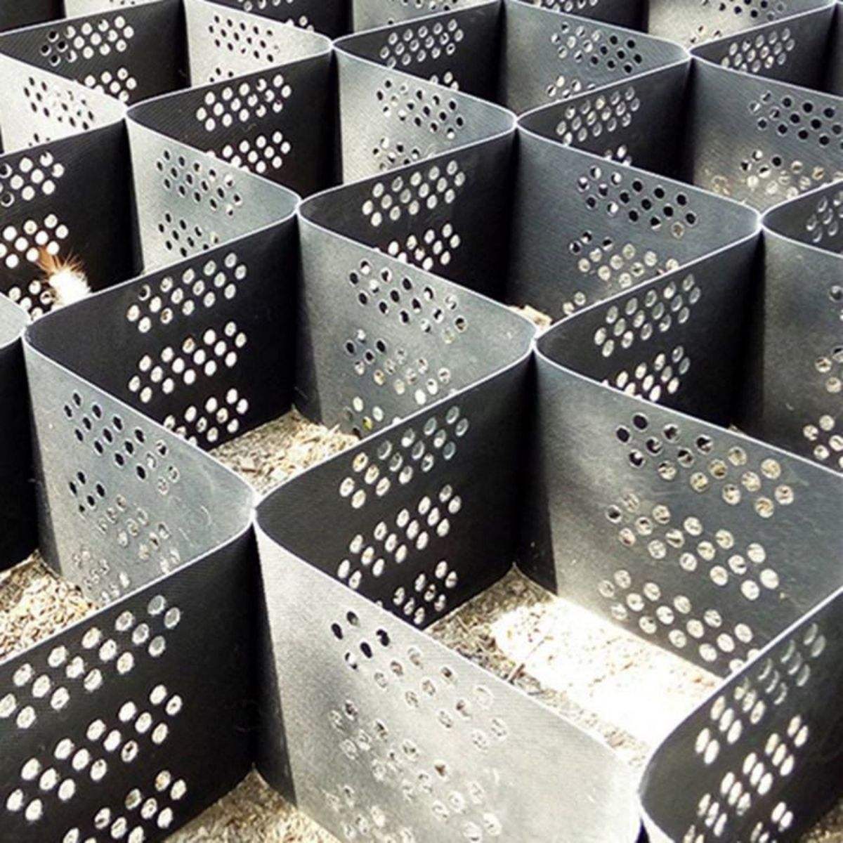 HDPE Geocell Gravel Stabilizers Plastic Honeycomb Geocells for Retaining Wall Reinforcement Slope Protection Driveway Geocell